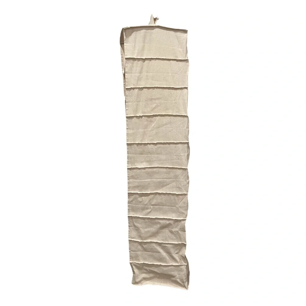 Canvas Hanging Shoe Organizer For Closet